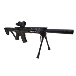 Стрелковое оружие - Детский игровой автомат Bambi 0988-1 стреляет 6 мм пульками (56181)