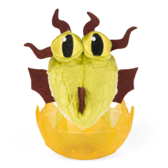 Мягкие животные - Мягкая игрушка Dragons Как приручить дракона 3 Ночной ужас в яйце (SM66623/6897)
