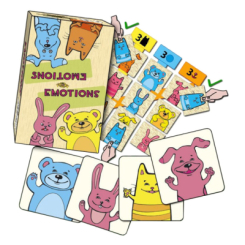 Настольные игры - Настольная карточная игра "Emotions" Мастер MKZ0810 составь первым ряд (64246)