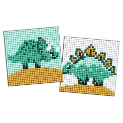 Мозаика - Алмазная мозаика на стикере Ідейка Юрский период Динозавр 3 (AMS1134)