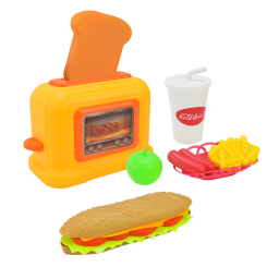 Дитячі кухні та побутова техніка - Ігровий набір Країна Іграшок Кухня тостер (345-8C)