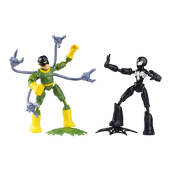 Фігурки персонажів - Ігровий набір Spider-Man Bend and flex Людина-павук проти Дока (F0239)
