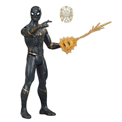 Фигурки персонажей - Игровая фигурка Spider-Man черно-золотой 15 см (F0231/F1913)