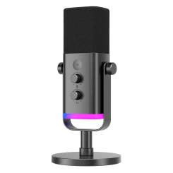 Мікрофони - Мікрофон динамічний Fifine AmpliGame Black (AM8) Мікрофони - Мікрофон динамічний Fifine AmpliGame Black (AM8)