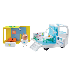 Игрушечные наборы - Игровой набор Peppa Pig Медицинский центр на колесах (06722)