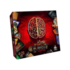 Настільні ігри - Карткова квест-гра BEST QUEST 4 в 1 укр Dankotoys (BQ-02-01U) (100097)