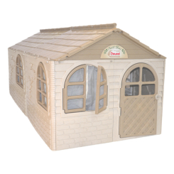 Игровые комплексы, качели, горки - Игровой домик Doloni со шторками (02550/b03eco)