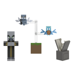Фігурки персонажів - Набір фігурок Minecraft Evoker and magic Mobs (GTT53/7)