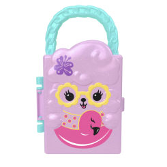 Ляльки - Ігровий набір Polly Pocket Сюрпризи в шафі рожева з фламінго (HRD64/HYB14)