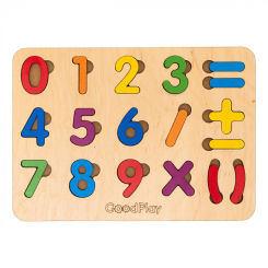 Развивающие игрушки - Пазл-сортер Good Play Математика (PS-6-003)