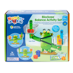Обучающие игрушки - Учебный набор Learning Resources Numberblocks Весы Blockzee (HM96089-UK)