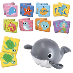 Іграшки для ванни - Набір для купання Lisciani Кит (105359/2)