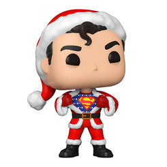 Фігурки персонажів - Фігурка Funko pop Holiday Супермен  у светрі (50651)