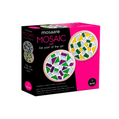 Мозаїка - ​Набір скляної мозаїки Mosaaro Кришталеве скло Підставка для чашок (MA1001)