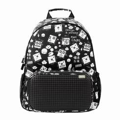 Рюкзаки та сумки - Рюкзак Floating Puff Upixel чорний (WY-A025U)