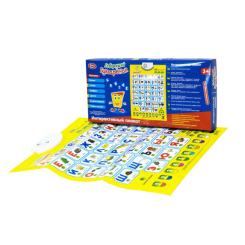 Обучающие игрушки - Плакат интерактивный Говорящий Букварёнок рус MiC (7002) (10921)