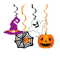 Аксессуары для праздников - Подвеска-спираль Yes Fun Хэллоуин Веселый Хэллоуин (973638)