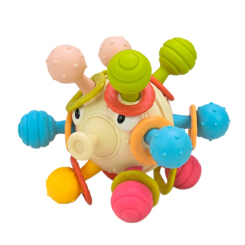 Брязкальця, прорізувачі - Брязкальце-прорізувач Сонячний зайчик Риба Фугу (PL-724-81)