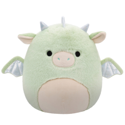 Подушки - М'яка іграшка Squishmallows Дракон Дрю 30 см (SQCR06683)