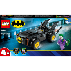 Конструктори LEGO - Конструктор LEGO DC Batman Погоня на Бетмобілі: Бетмен проти Джокера (76264)