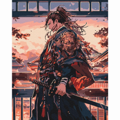 Товари для малювання - Картина за номерами Brushme Самурай (BS53833)