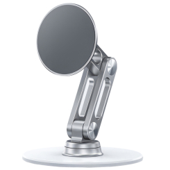 Мебель для геймеров - Магнитная подставка для смартфона OfficePro Silver (MS760S)