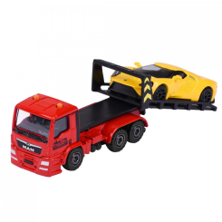 Транспорт и спецтехника - Автомодель Majorette Дорожная помощь с трейлером Ford GT и Man TGS (2053154/16)