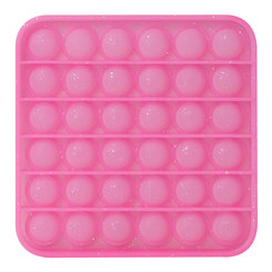 Антистресс игрушки - Антистресс HGL Push poppers Glitter Квадрат розовый (SV21014SV21014-6)