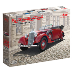 Конструктори з унікальними деталями - Конструктор ІСМ Німецький легковий автомобіль Typ 320 W142 Cabriolet B (35543)