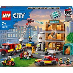Конструкторы LEGO - Конструктор LEGO City Пожарная бригада (60321)
