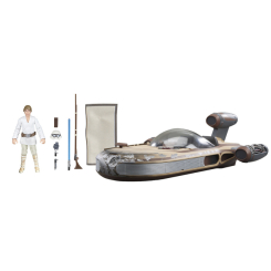 Фигурки персонажей - Игровой набор Star Wars The Vintage Collection Люк Скайуокер и космический корабль (G0673)