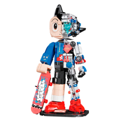 Конструкторы с уникальными деталями - Конструктор Pantasy Astro Boy со скейтбордом 1118 элементов (86207) Конструкторы с уникальными деталями - Конструктор Pantasy Astro Boy со скейтбордом 1118 элементов (86207)