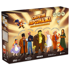 Настольные игры - ​Настольная игра Orner Секретные персонажи (orner-2929)