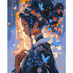 Товары для рисования - Картина по номерам Brushme Расцвет души (BS53828)