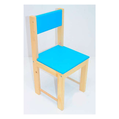 Детская мебель - Детский стульчик ИГРУША №28 Голубой (19692)