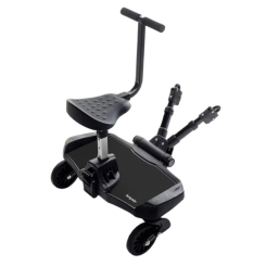 Коляски - Подножка для второго ребенка Bumprider с сиденьем черная (51291-4004)