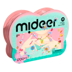 Наборы для творчества - ​Набор для творчества Mideer Креативная шкатулка для ювелирных изделий из бисера (MD1708)