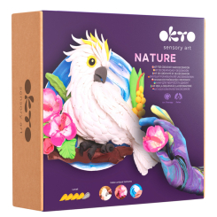 Наборы для творчества - Набор для творчества OKTO 3D картина Природа Какаду (20044)