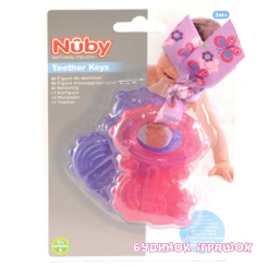 Брязкальця, прорізувачі - Прорізувач Nuby Ключики з водою в асорт (67929)