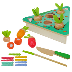 Розвивальні іграшки - Дерев'яний сортер Shantou Jinxing Pull radish (WD13028)