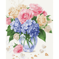 Товари для малювання - Картина за номерами Art Craft Романтичні квіти 40 х 50 см (13094-AC) Товари для малювання - Картина за номерами Art Craft Романтичні квіти 40 х 50 см (13094-AC)