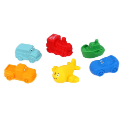 Іграшки для ванни - Набір для ванної "Транспорт" ТехноК 8973TXK 6 шт (35648)