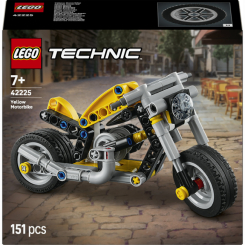 Конструктори LEGO - Конструктор LEGO Technic Жовтий мотоцикл (42225)
