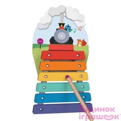 Развивающие игрушки - Настенная игрушка Oribel Veritiplay Ксилофон поезд (OR816-90001)