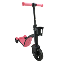 Самокати - ​Самокат-біговел Країна Іграшок 2 в 1 рожевий (SC823)