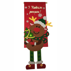 Аксессуары для праздников - Декор Apli Krapli Олень на флажке (52540140)