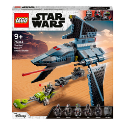 Конструктори LEGO - Конструктор LEGO Star Wars Бойовий шатл Бракованої партії (75314)