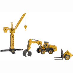 Конструктори з унікальними деталями - Конструктор Otamanko Навантажувач вилочний з грейфером для деревини 2 в 1 (532.02.06)