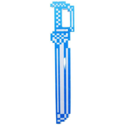 Холодна й метальна зброя - Пластиковий меч MiC MINECRAFT синьо-білий (9928) (184041)