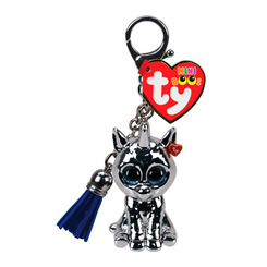 Брелоки - Брелок TY Boos clip Єдиноріг Silver (25050)